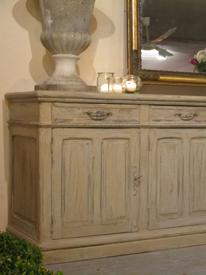 Large painted oak buffet