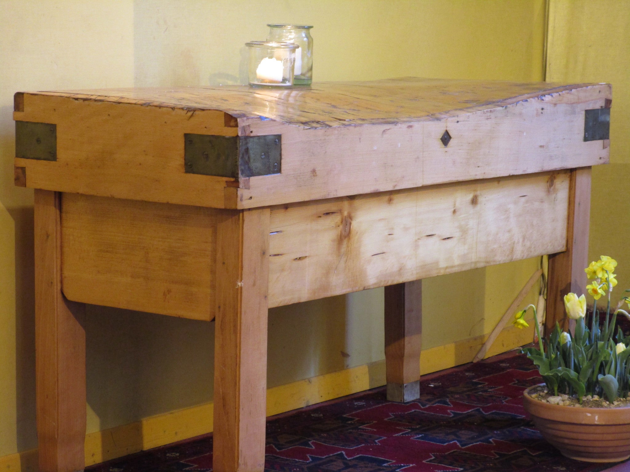 1930s Lyonnaise butcher’s block