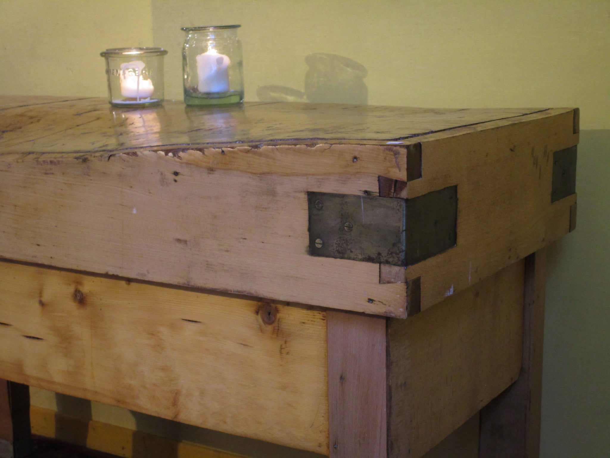1930s Lyonnaise butcher’s block