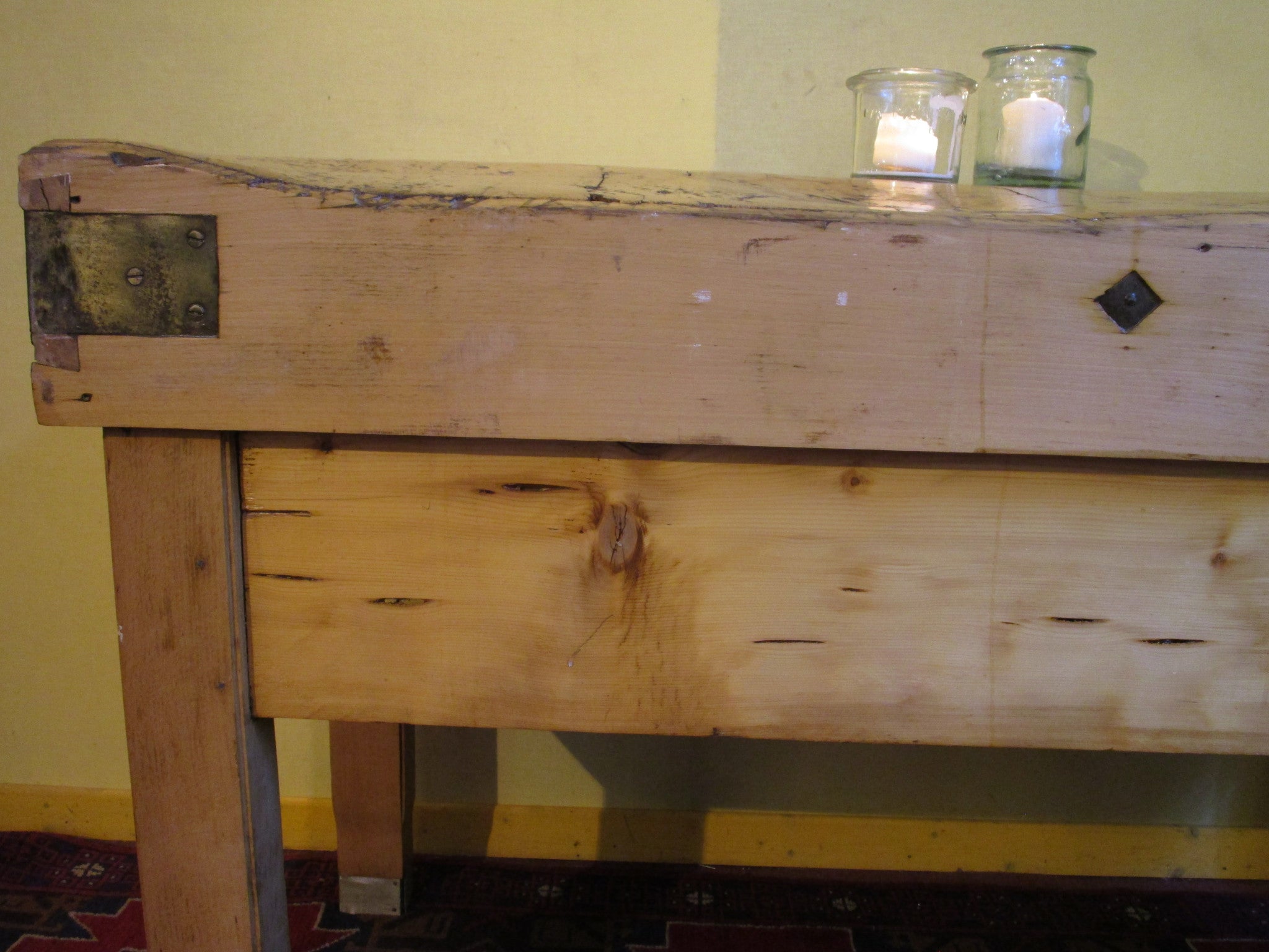 1930s Lyonnaise butcher’s block