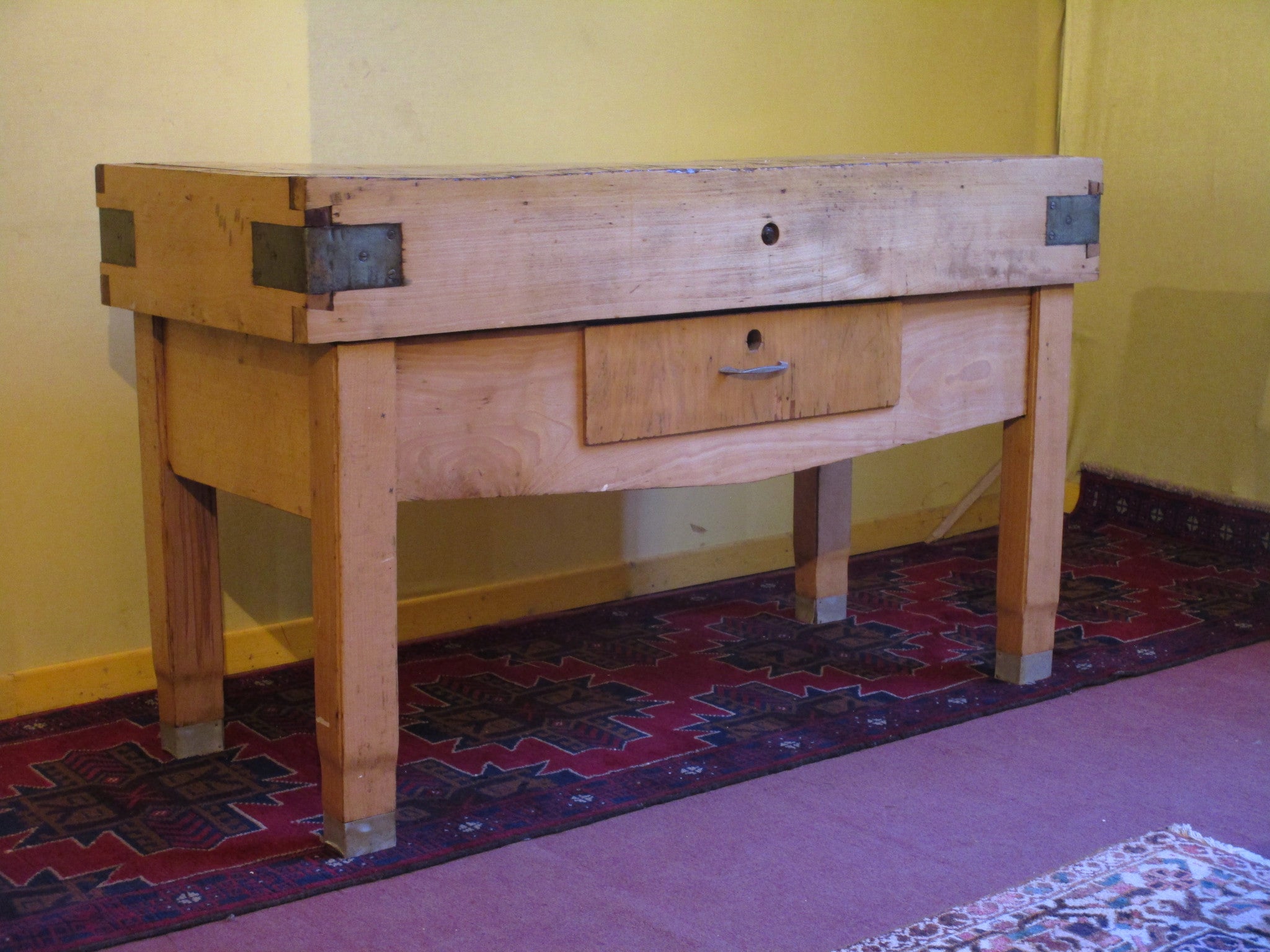 1930s Lyonnaise butcher’s block