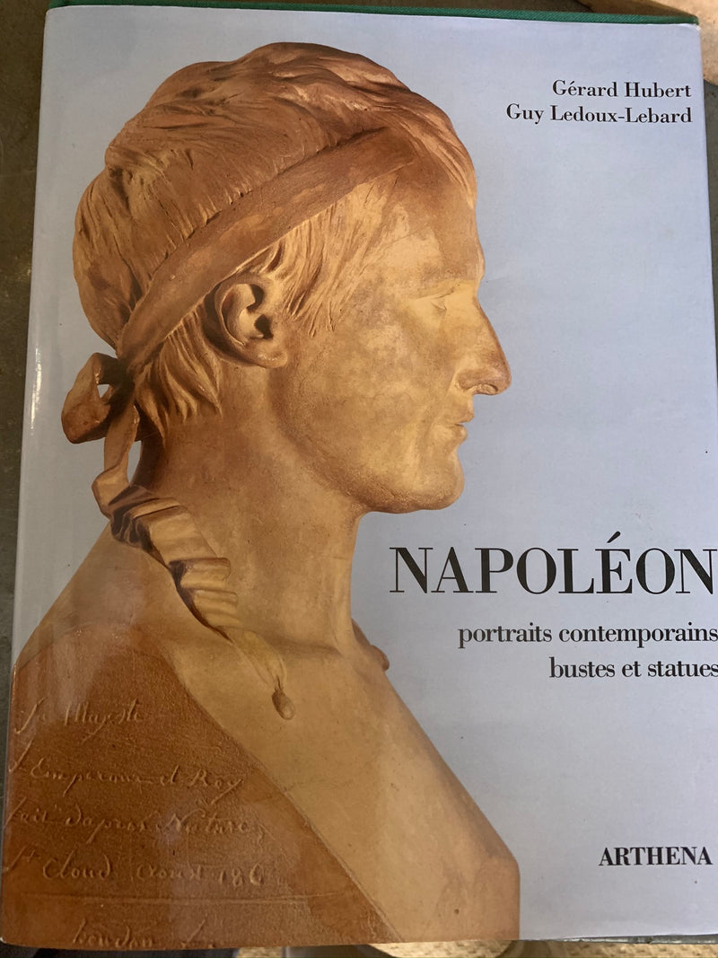 19th Century clay bust of Napoleon