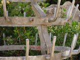 Galvanised bottle drying stand