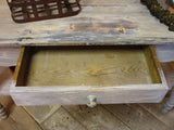 rustic french painted console