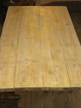 Rustic French farmhouse dining table savoy chalk paint detail