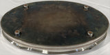 English gallery tray made of silver plate over copper from the 1900's.