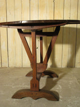 19th century French oak vigneron table