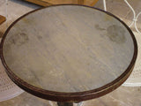 Marble top - Round Parisian cafe table