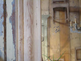 Frame detail 19th century French bistro mirror rectangular modern farmhouse decor