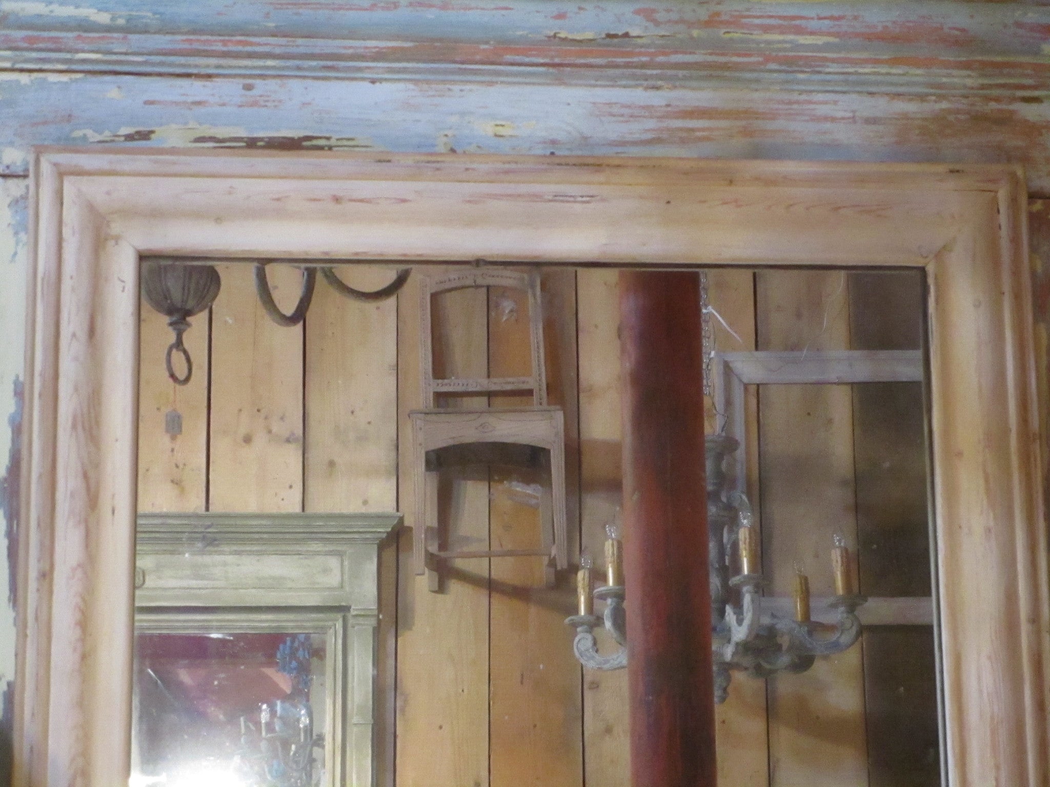 19th century French bistro mirror rectangular