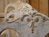 Detail - Set of four oak Chippendale dining chairs