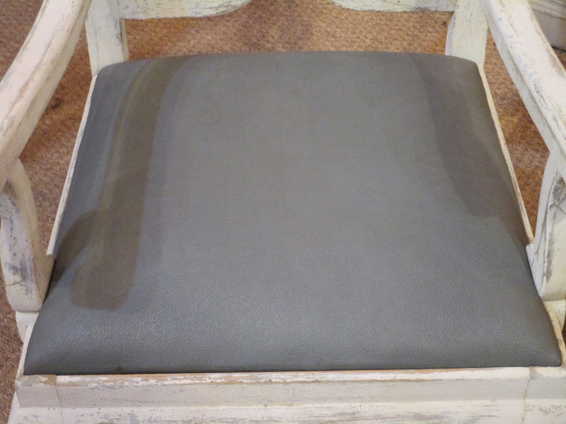 Oak Chippendale armchair french