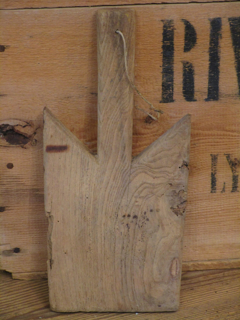 front small rustic french cutting board with handle