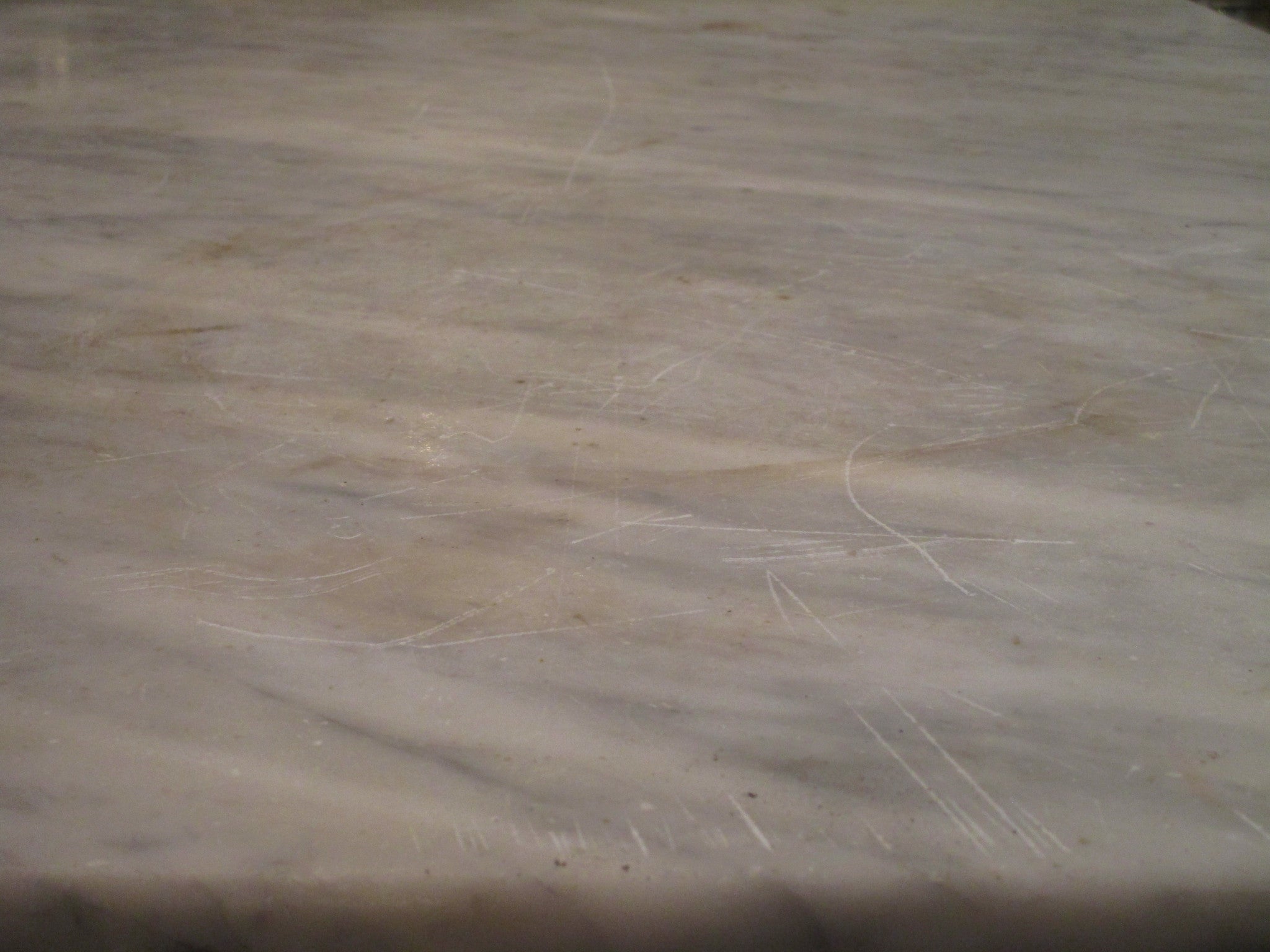 marble detail 19th century marble top french butcher's table