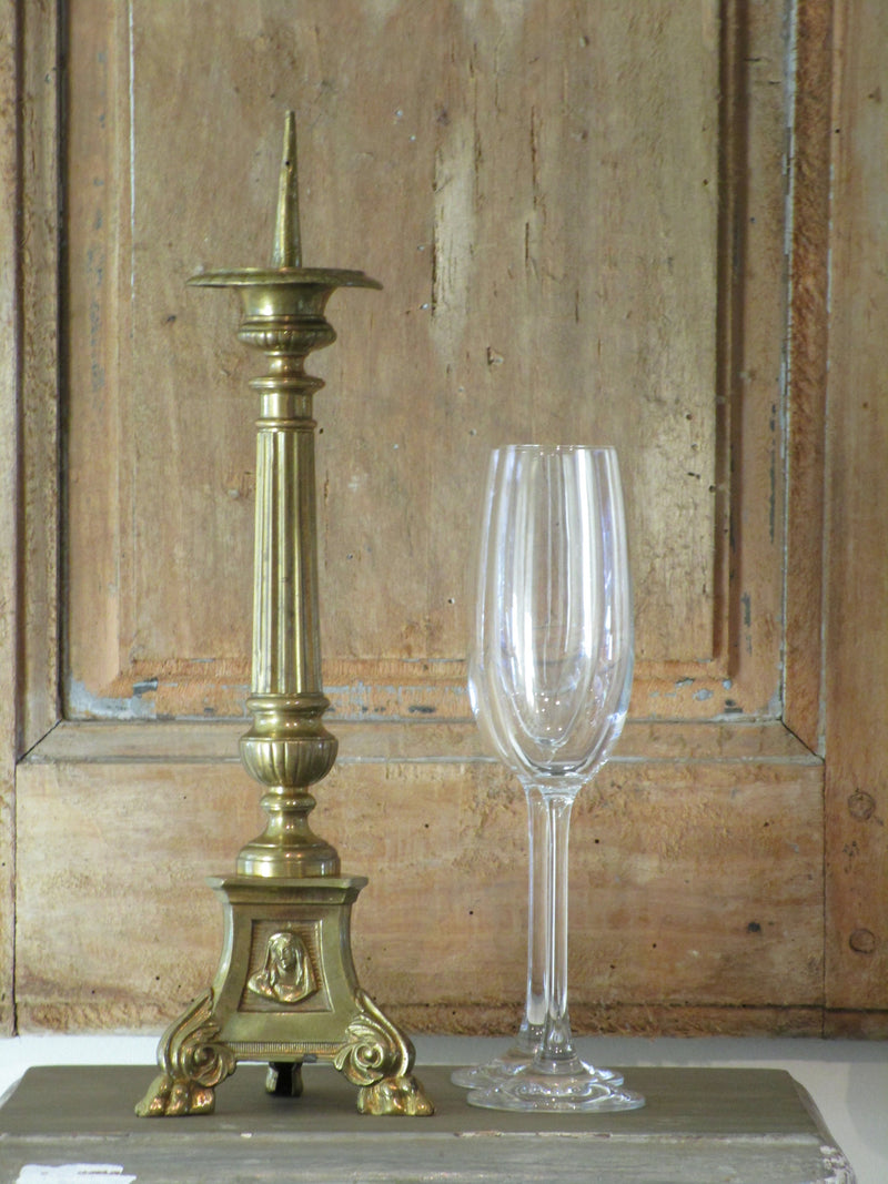 19th century candlestick from a French church
