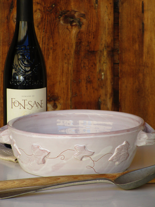 Round baking dish - the vines