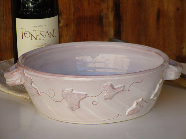 Round baking dish – the vines