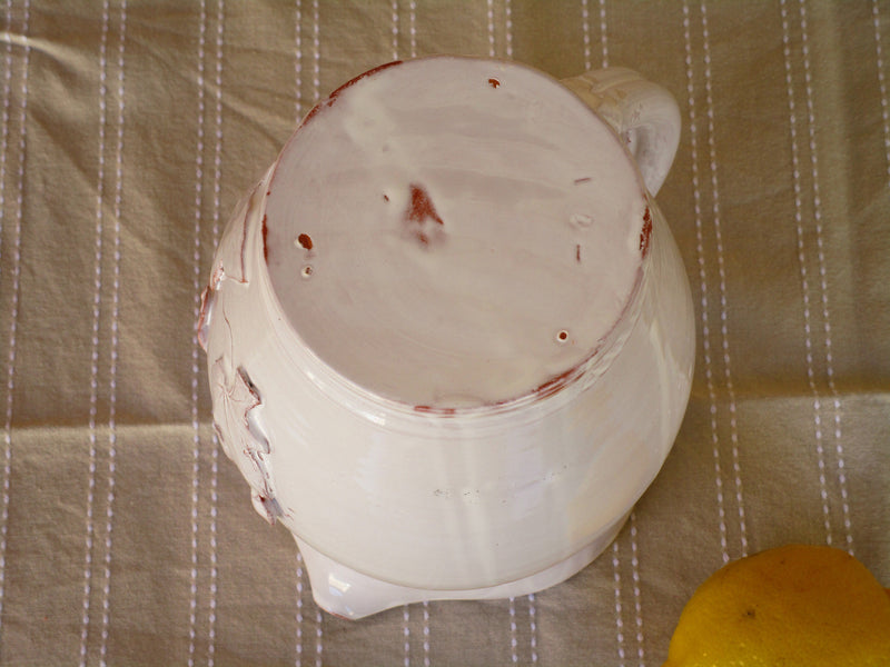 Ceramic jug with vine leaves