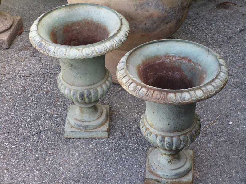 Pair of French Medici urns
