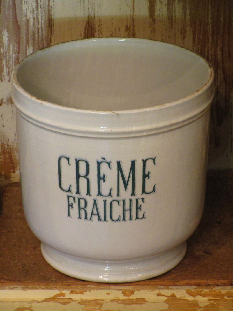 Napoleon III Crème Fraiche pot