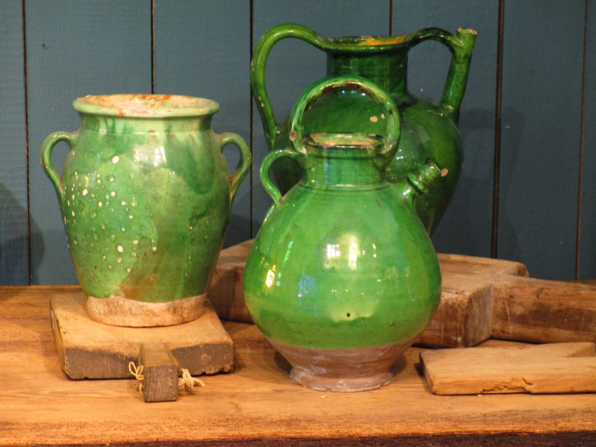 Green jug from Marseille