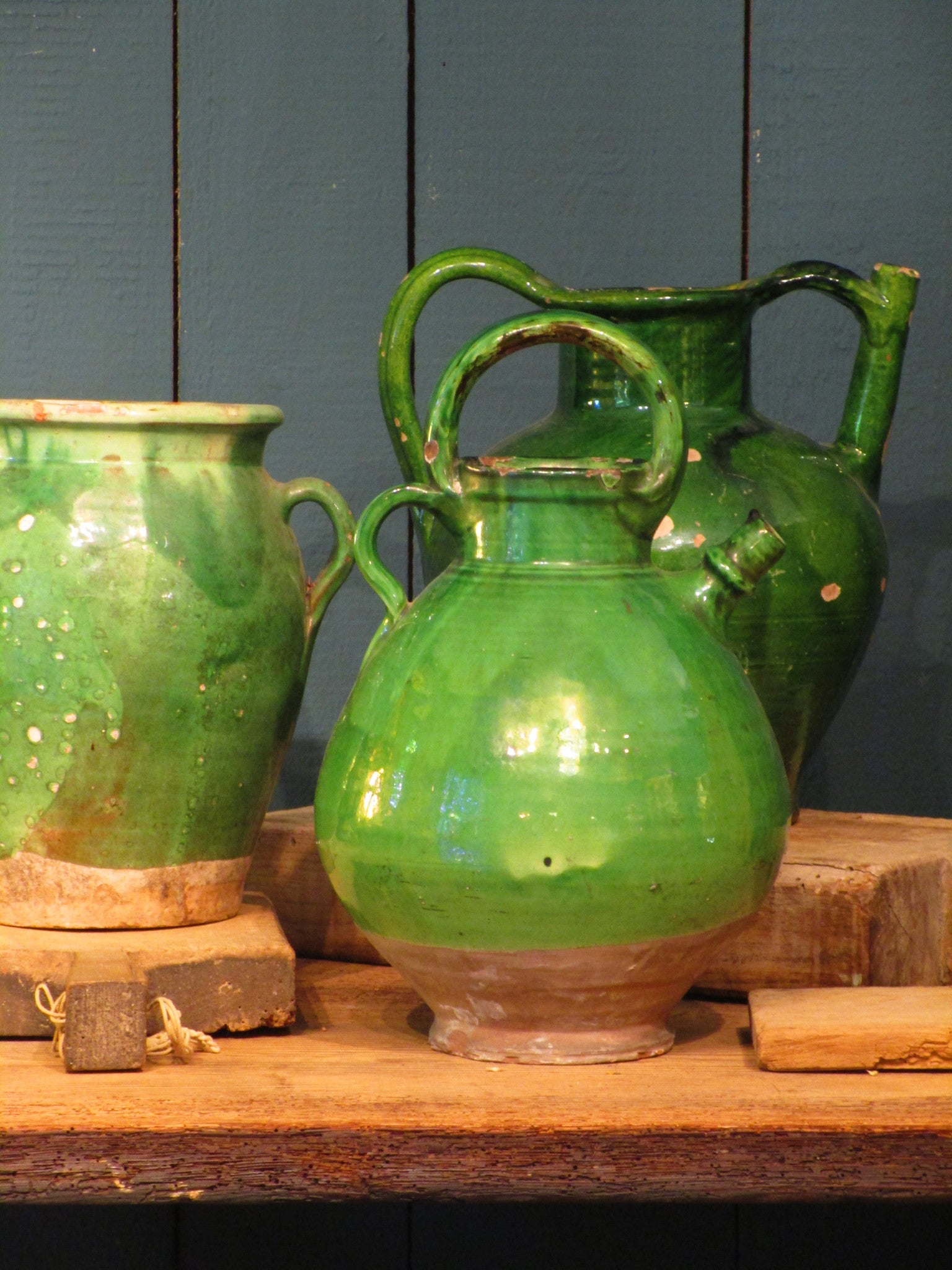 Green jug from Marseille