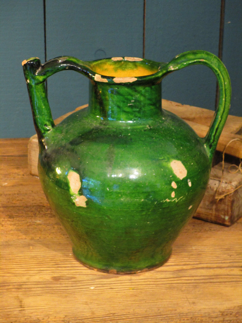 Green jug from Languedoc Roussillon
