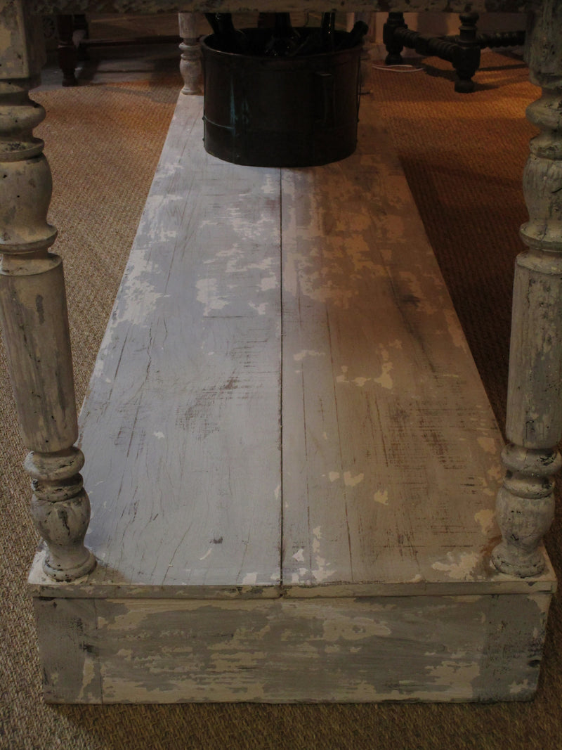 Large 19th century French draper's table