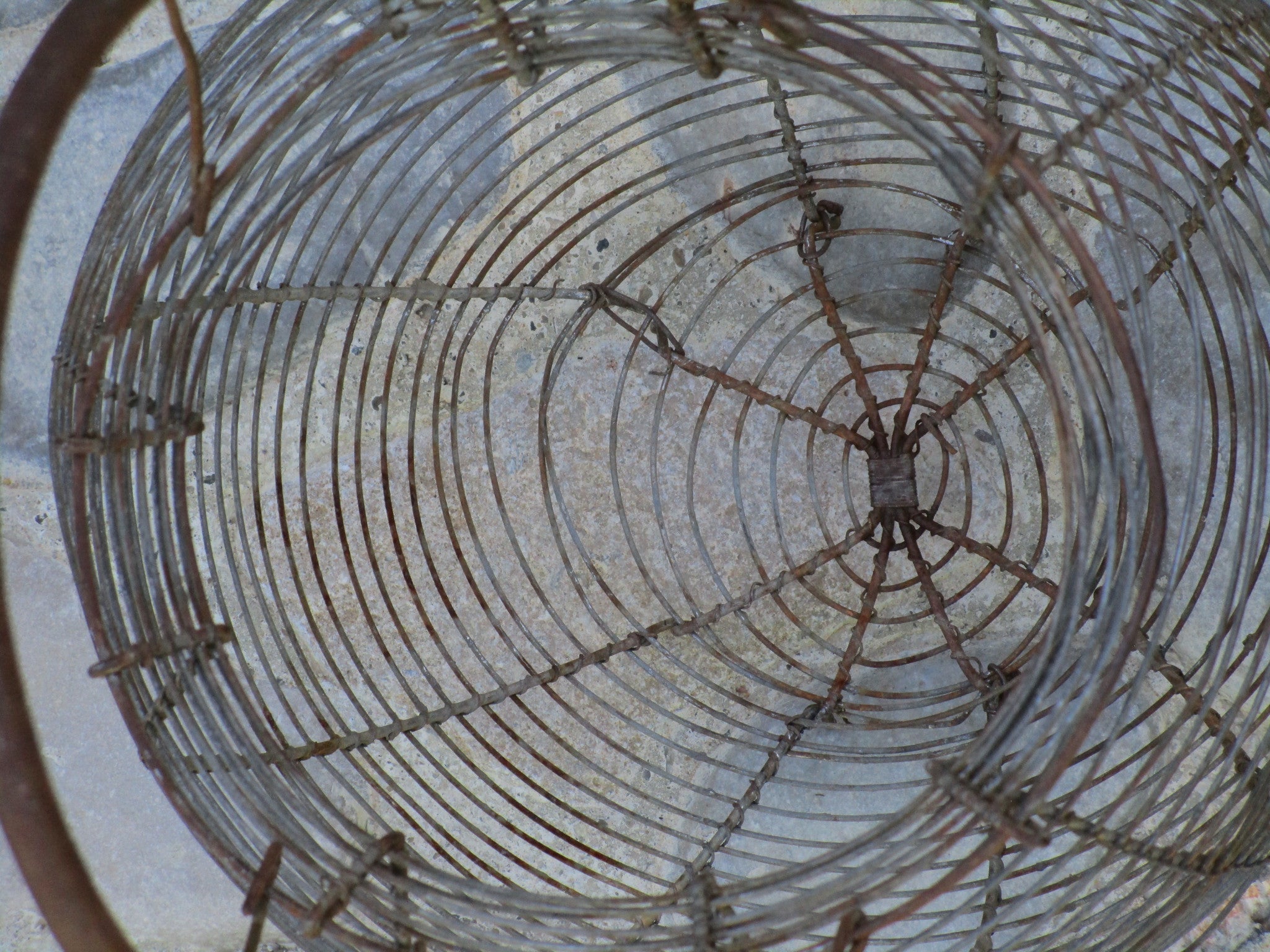 French wire basket