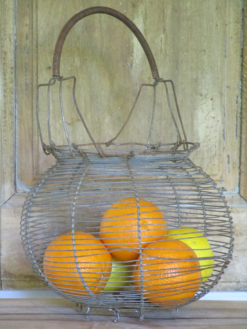 French wire basket