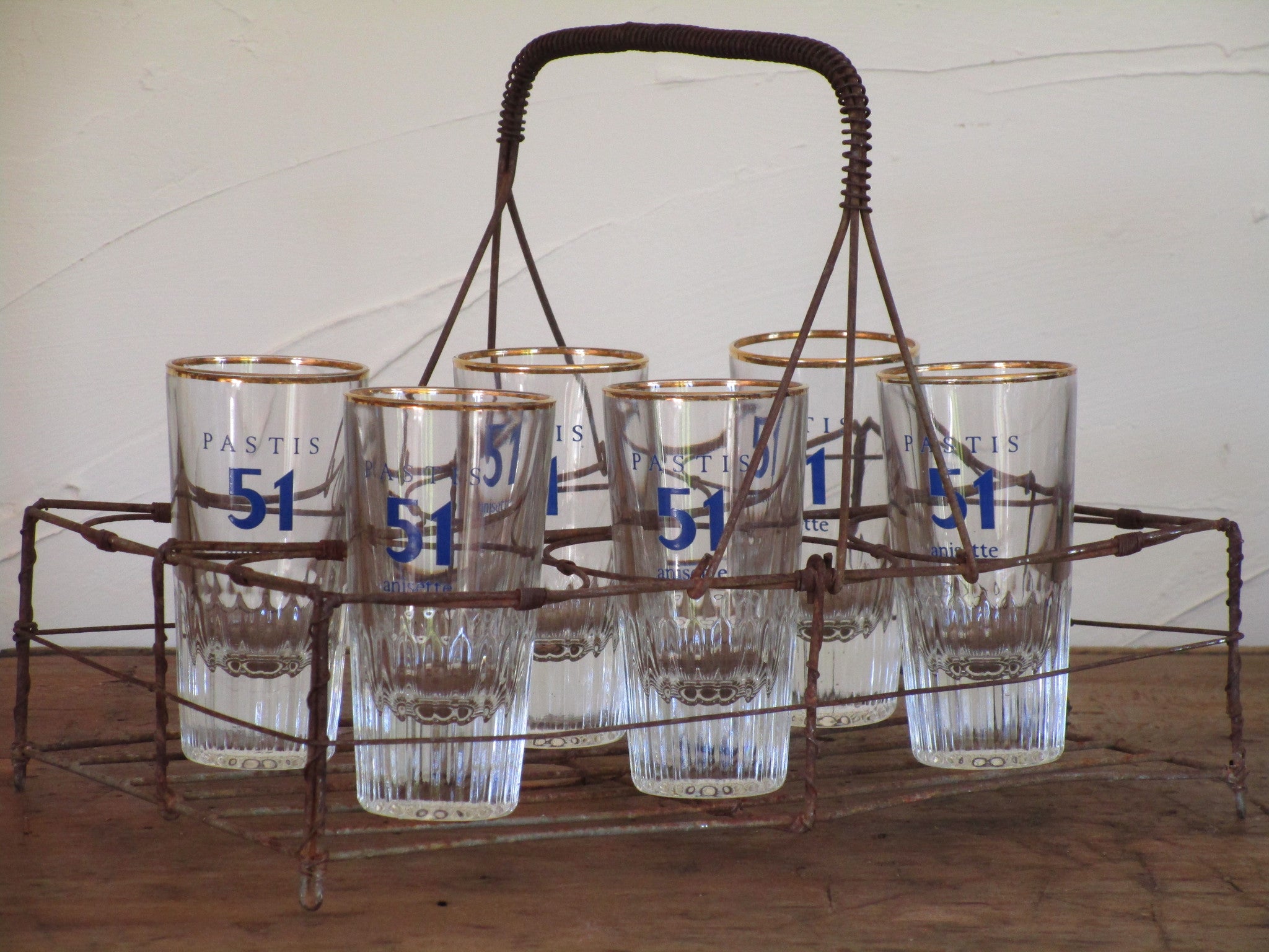 Pastis glasses – set of six