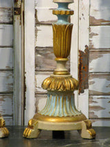 Pair of candlesticks with original patina