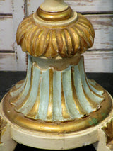 Pair of candlesticks with original patina