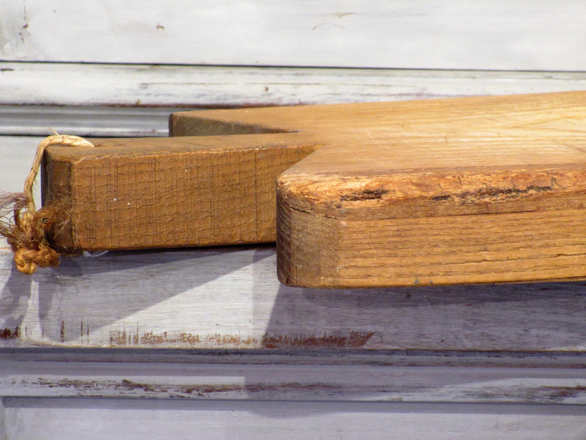 Chunky rustic cutting board