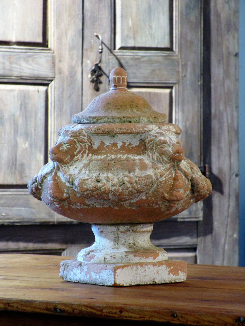 Decorative urn 11” x 13 ¼”