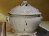 18th century French soup tureen - ironstone
