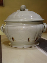 18th century French soup tureen - ironstone