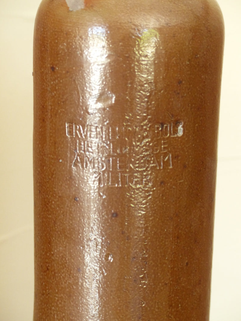 Vintage stoneware liqueur bottles