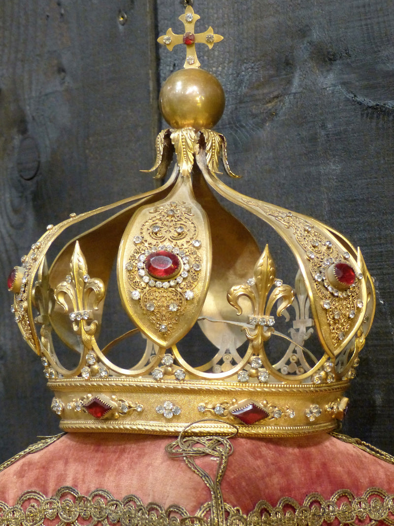 19th century saint's crown