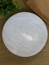 French artisan pottery bespoke platter white wedding gift idea