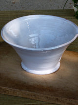 French artisan pottery salad bowl