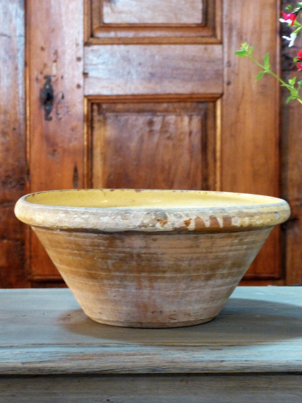 19th century French provincial confit bowl