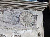Louis XV armoire with white patina