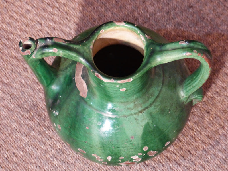 Vintage French pottery water pitcher last minute wedding gift idea fast delivery