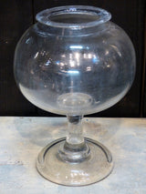 19th century French apothecary jar glassware