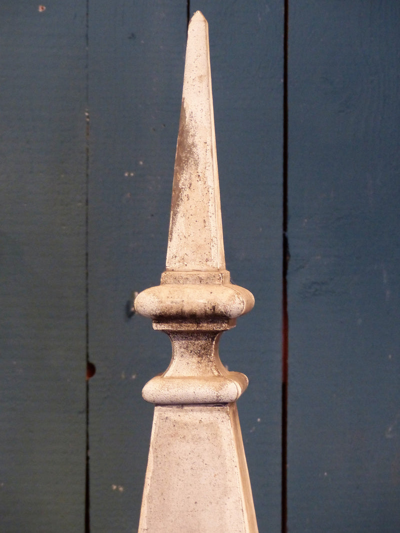 19th century French finial zinc