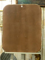 Late 19th century mirror with rounded corners