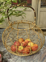 Large French salad basket – early 1900’s
