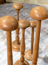 Set of five French hat stands – 1900’s 