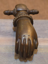 19th century Bronze French "Heurtoir"
